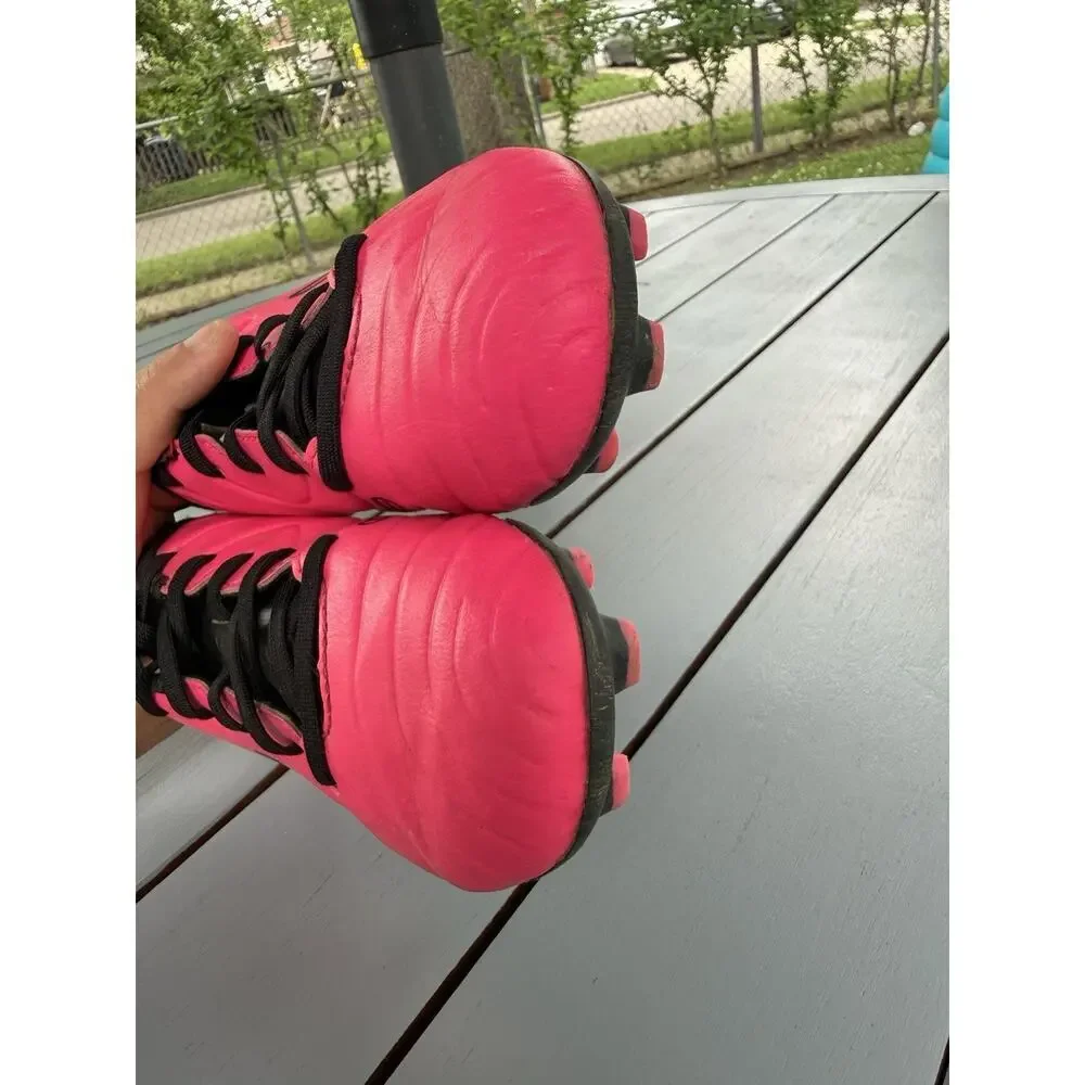 nike tiempo club fg kids youth size 3Y shoes pink athletic soccer cleats